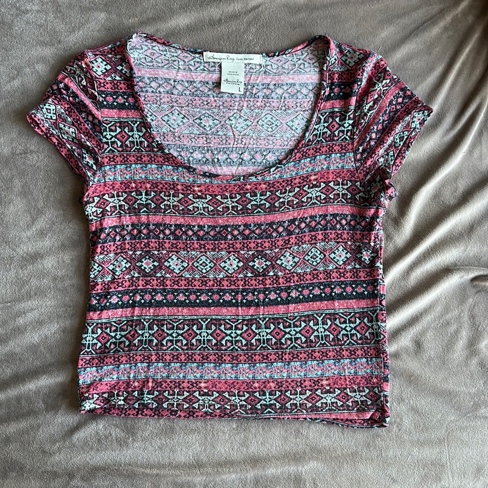 Aztec crop top